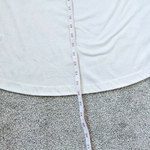 New J. Crew Size Small White Jeweled Tank Top S Pleated Blouse - Picture 4 of 5